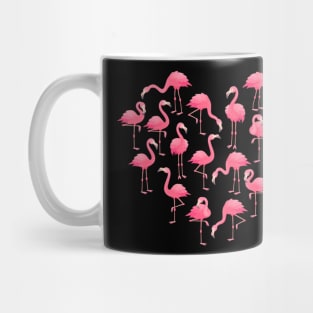 Pink Flamingo Heart love Cute Flamingo Mug